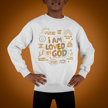 I am Loved by God-Youth Sweatshirt