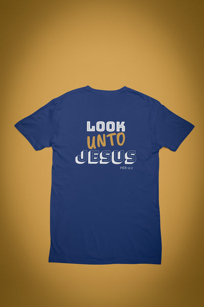 Look Unto Jesus (Beige Design)