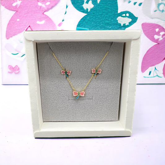 Dragonfly Earrings and necklace set