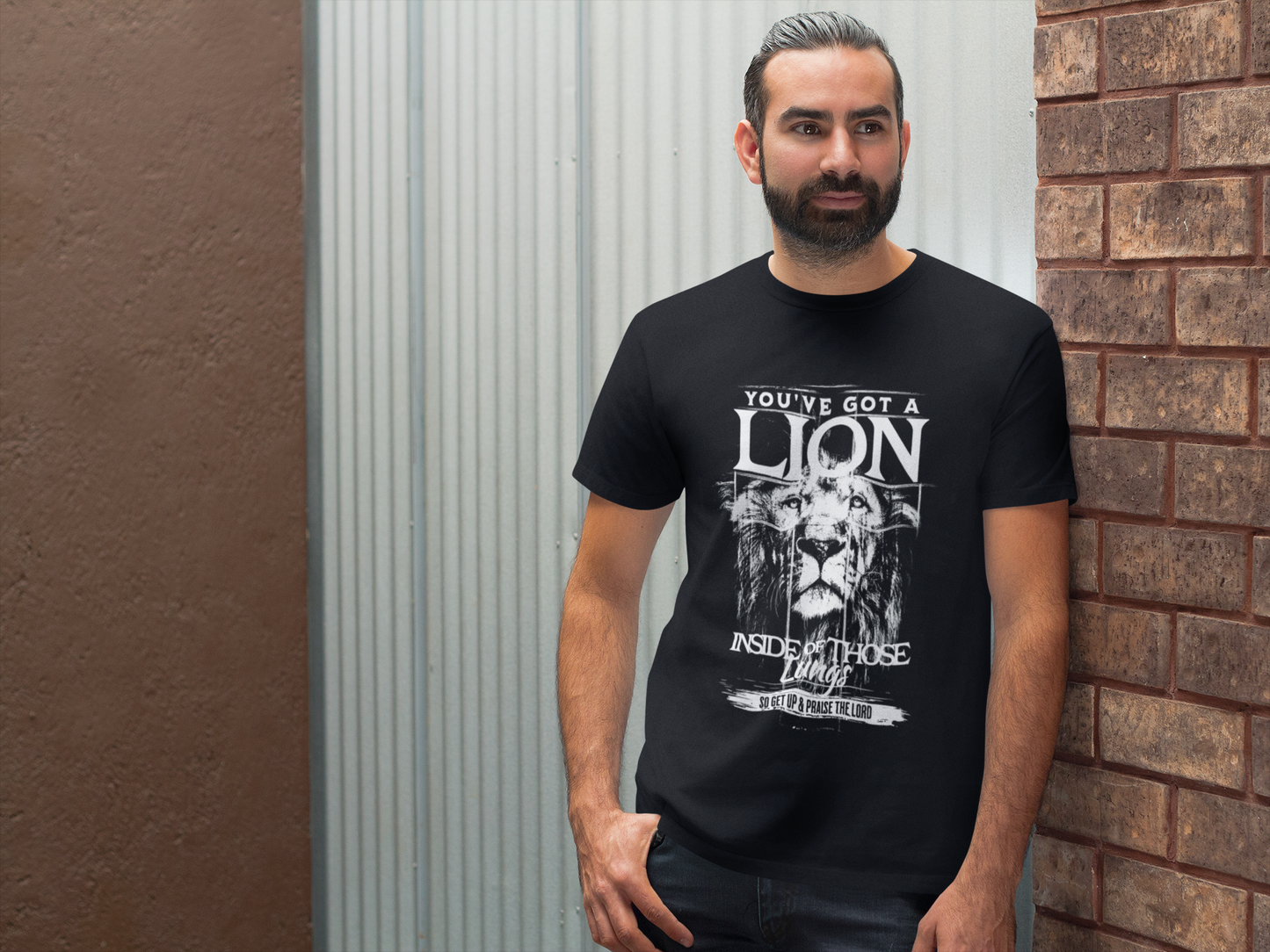 You've got a Lion inside T-Shirt (Black & White)