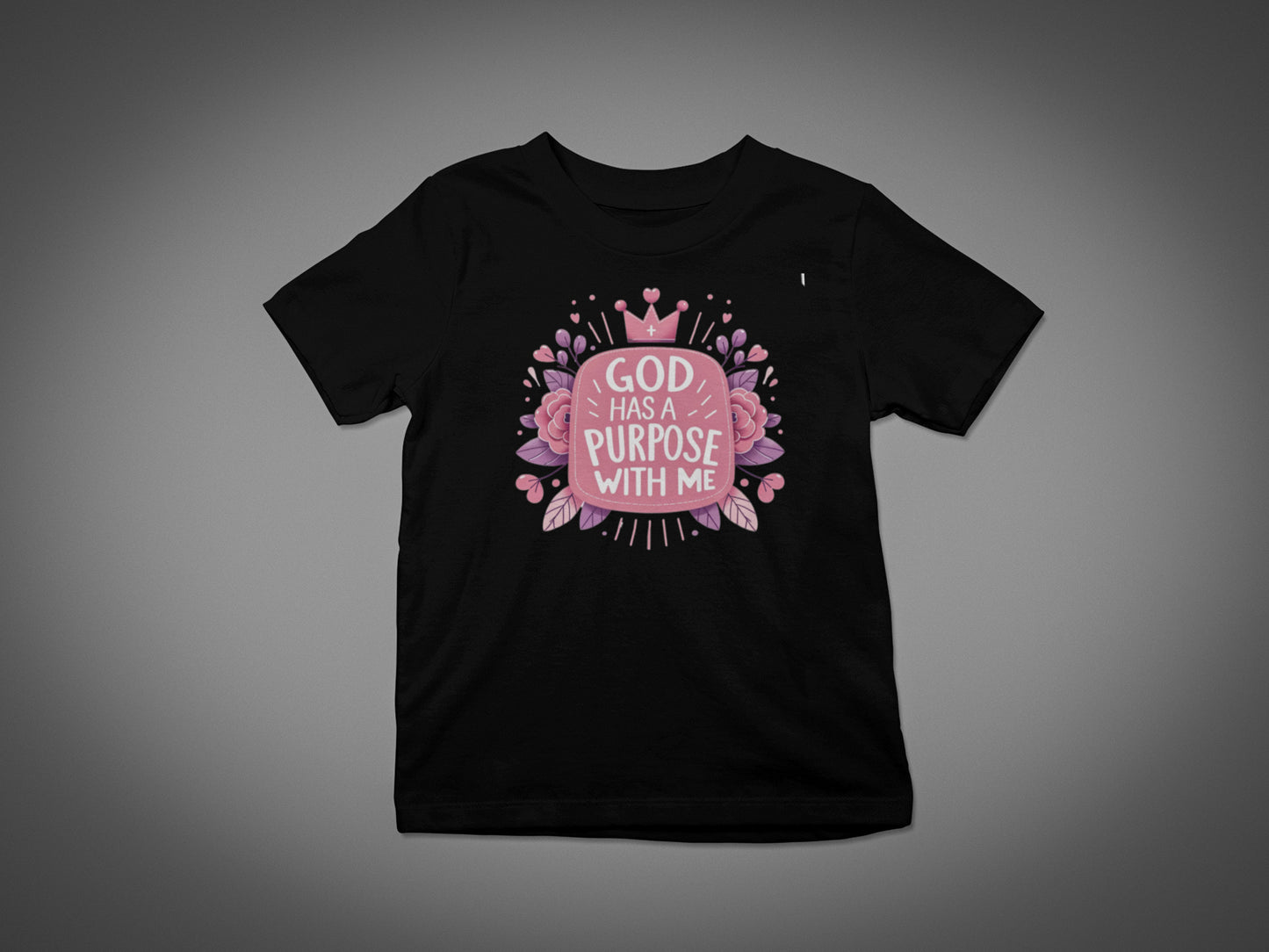 God has a purpose with me Girls' T-shirt Youth Sizes