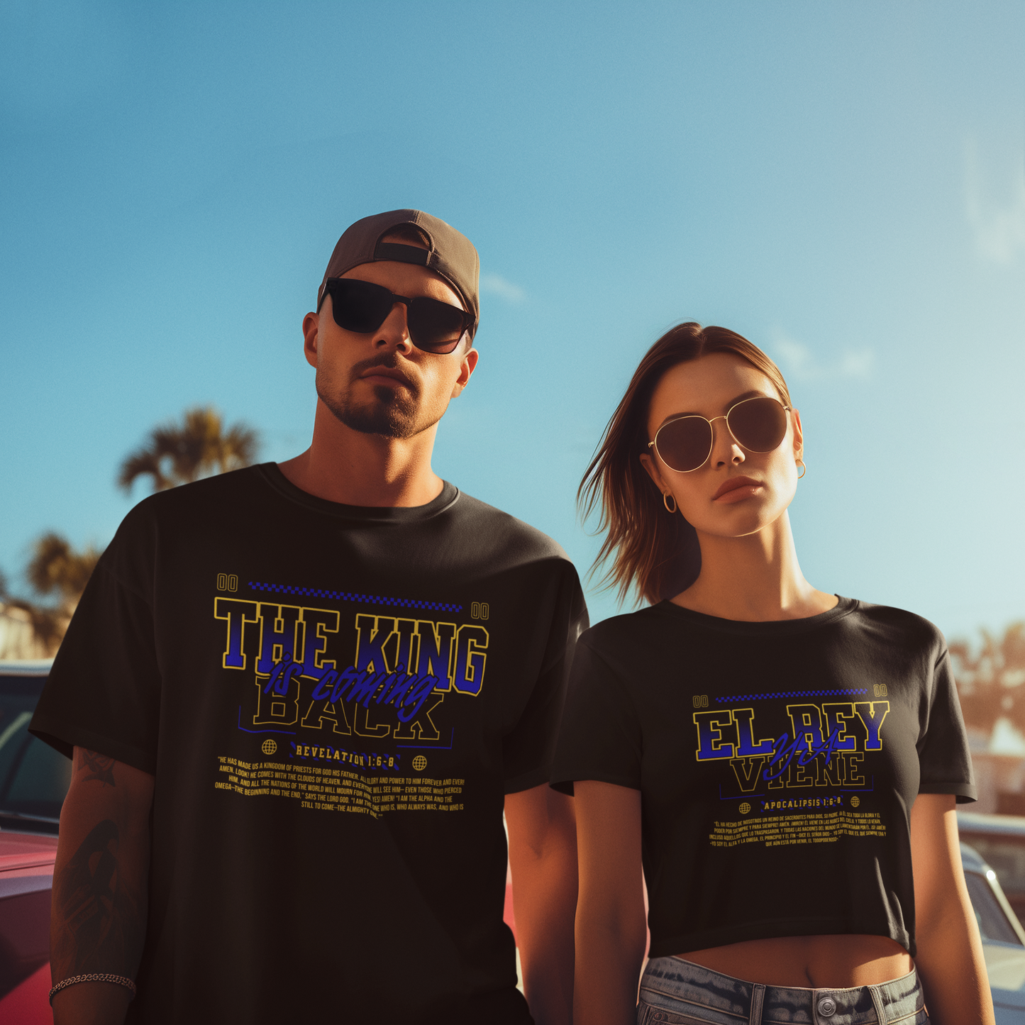 "The King is Coming Back" Golden State Inspired - T-shirt or Crop Tee (Copy)