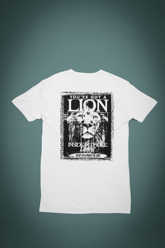 You've got a Lion inside (White & Black)