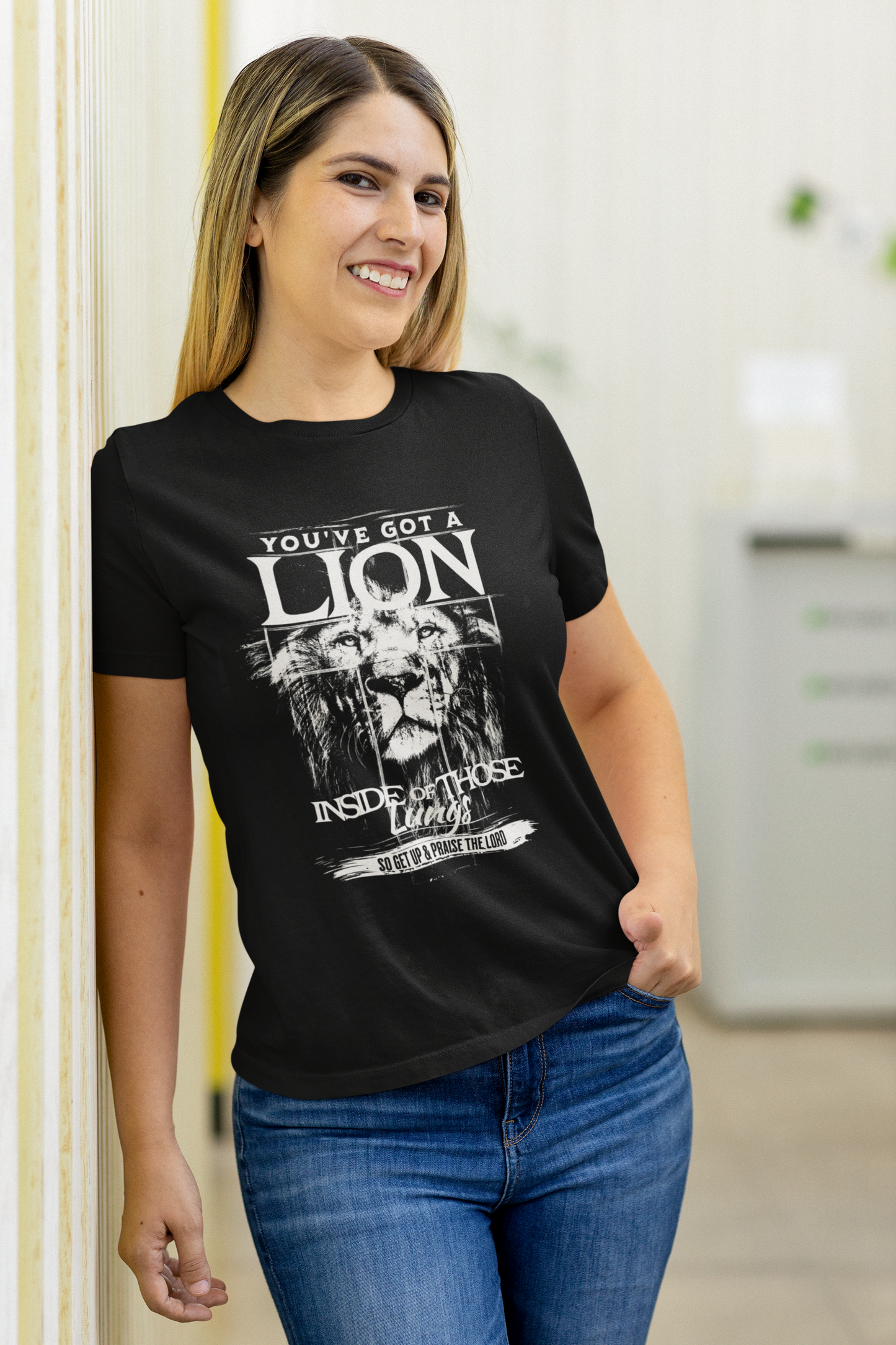 You've got a Lion inside T-Shirt (Black & White)