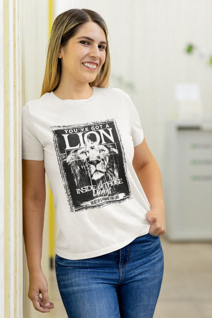 You've got a Lion inside (White & Black)