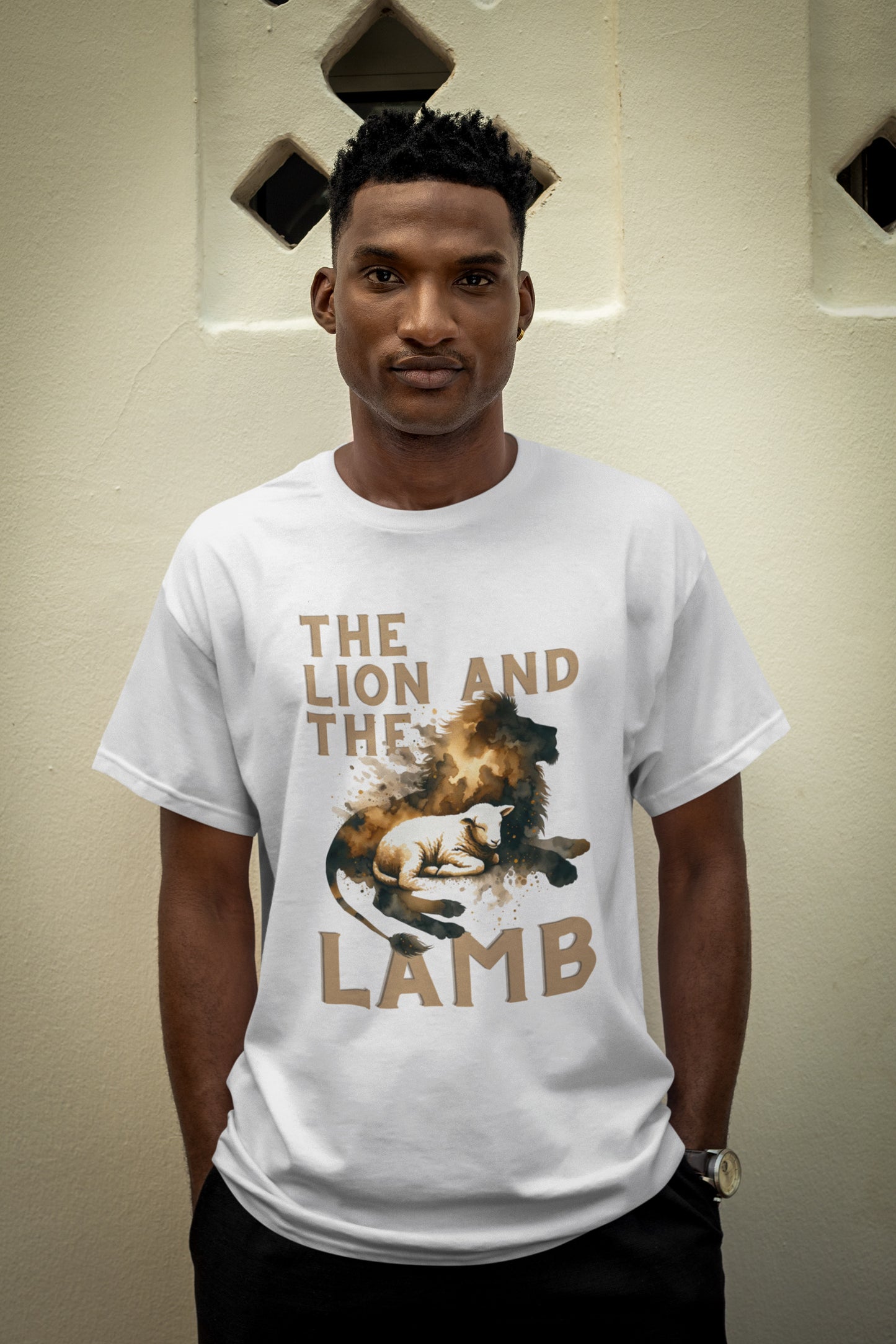 The Lion and the Lamb Unisex T-shirt