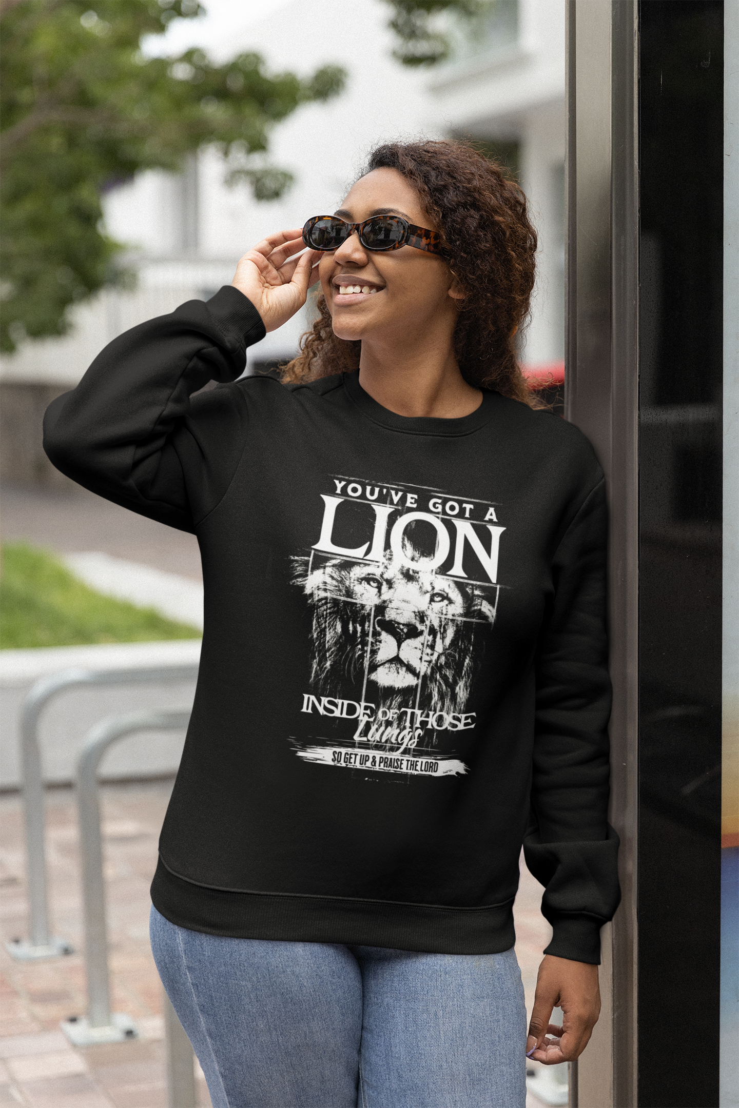 You've got a Lion inside those Lungs Sweatshirt