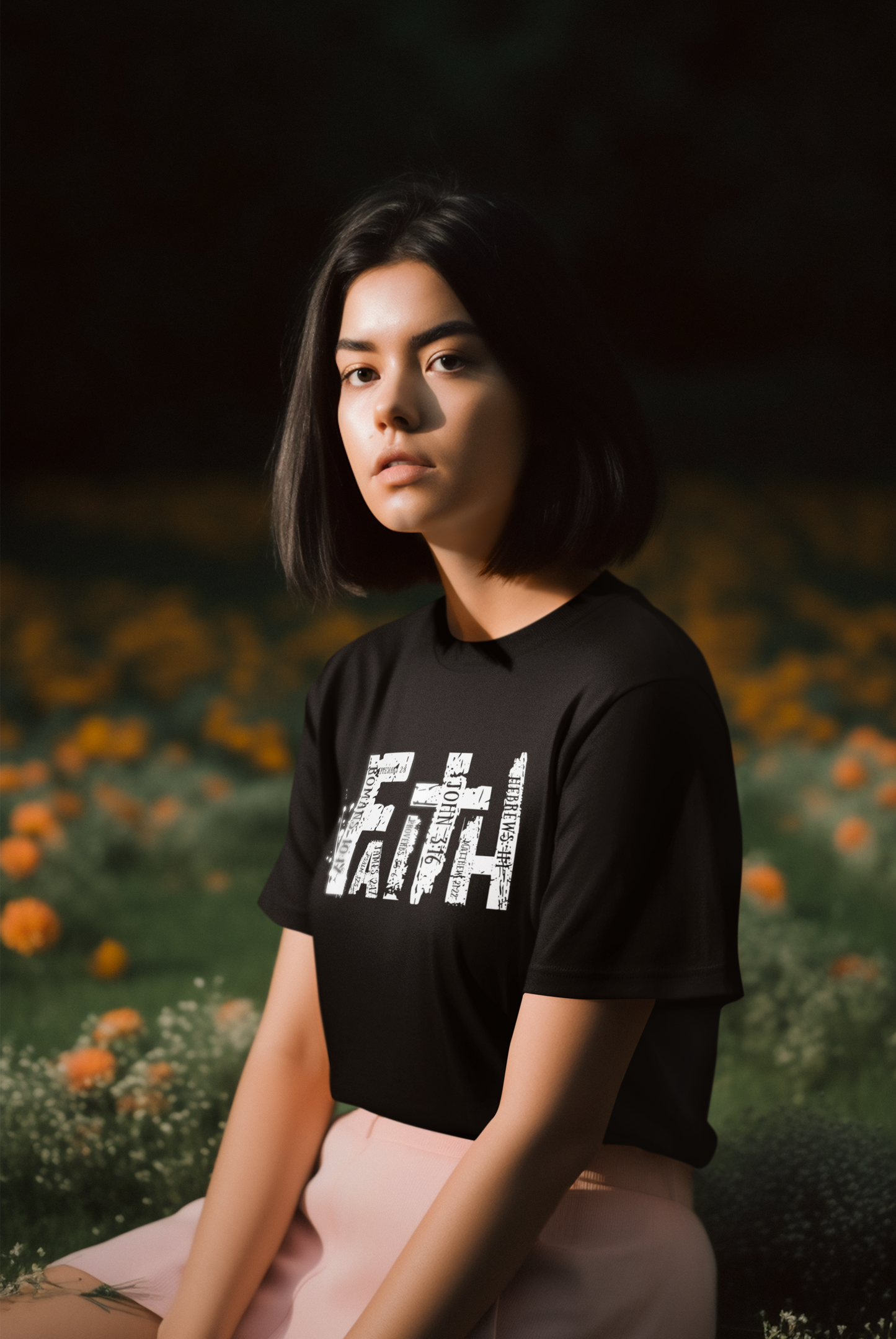 Faith T-Shirt (Black & White)